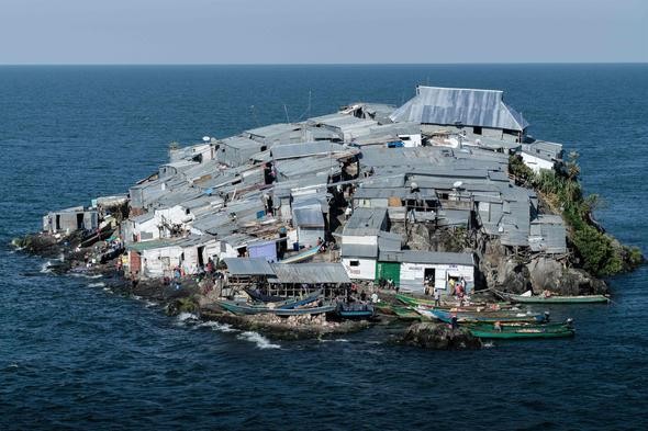 İşte dünyanın en kalabalık adası: Migingo Adası