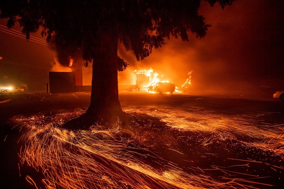 California'daki orman yangınlarında ölü sayısı 9'a yükseldi