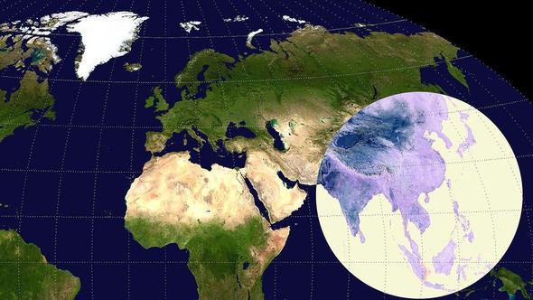 NASA yayınladı, haritadaki sarı noktalara dikkat!