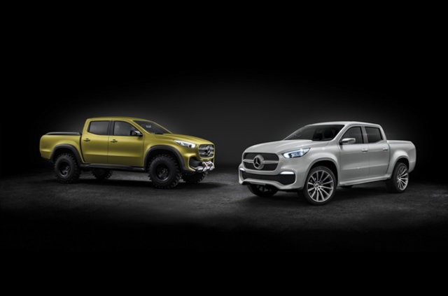 Mercedes-Benz Pickup modellerini tanıttı