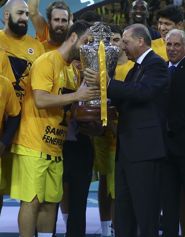 Fenerbahçe'nin kupa coşkusu