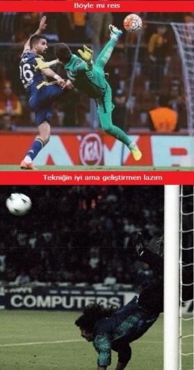 Galatasaray-Fenerbahçe maçı Caps'leri