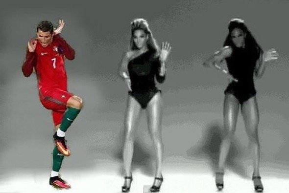 Ronaldo'yu şekilden şekile soktular!