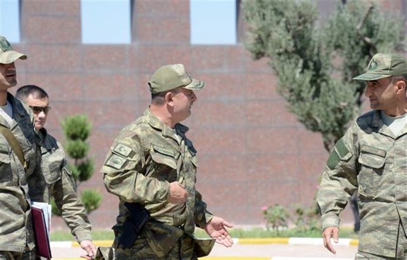 Erdoğan için alınan önlemleri Korgeneral Aksakallı denetledi