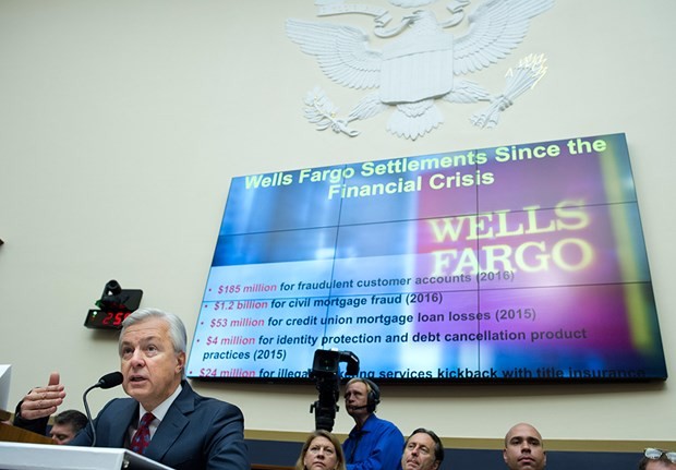 Wells Fargo CEO'sunun zor anları!