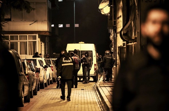 İstanbul'da lav silahlı saldırılardan kareler