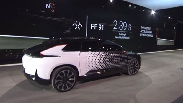Faraday Future FF91, Tesla'yı solladı!