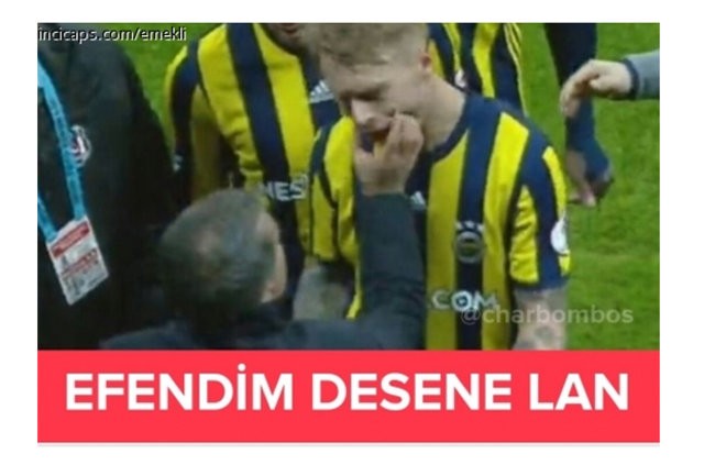 Beşiktaş - Fenerbahçe derbi capsleri...