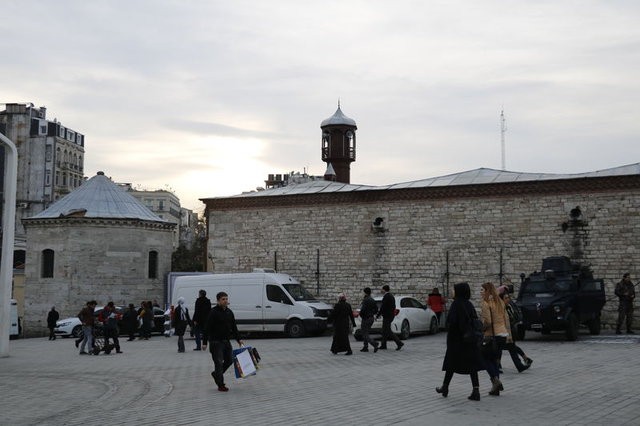 İşte cami yapılınca Taksim'in görünüşü