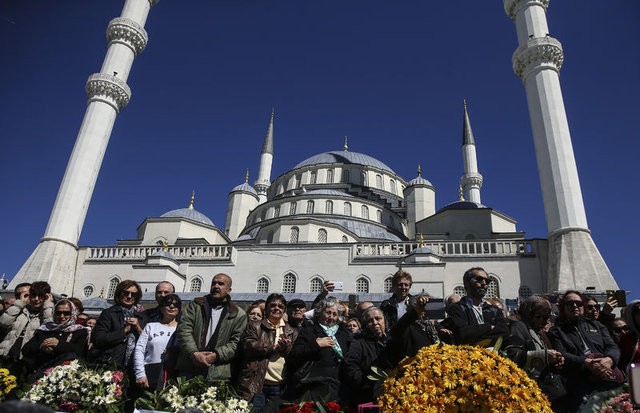 Tayfun Talipoğlu'nun cenaze töreninden kareler
