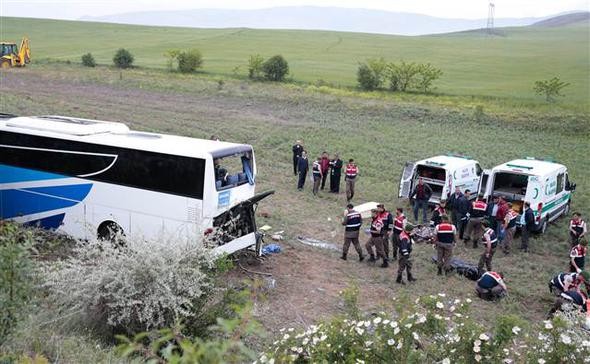 Ankara'daki korkunç kazadan ilk görüntüler