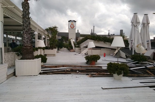 İşte Galatasaray Adası'nda yıkımdan ilk kareler