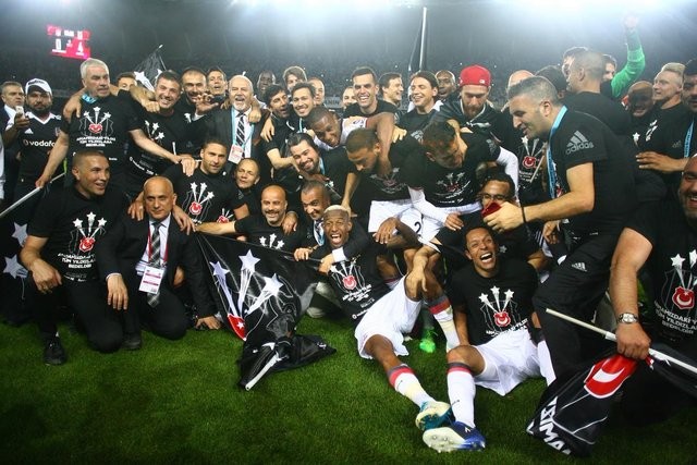 Gaziantep'te Beşiktaş'ın şampiyonluk coşkusu