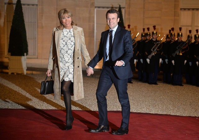 Fransa'nın yeni First Lady'si Brigitte Macron oldu