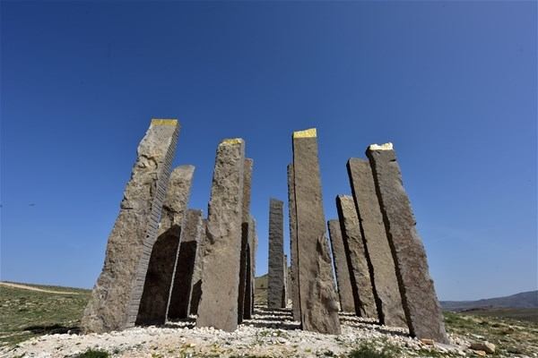 Kapadokya'nın uzaydan görülen heykelleri