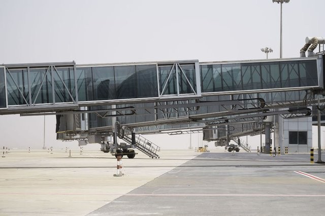 Türkler o havalimanı inşaatını 8 ayda bitirdi