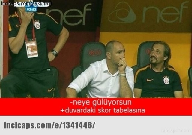 Galatasaray-Östersunds maçı sonrası Caps'ler