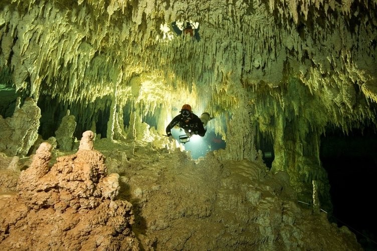Meksika'da 347 kilometrelik mağara zinciri bulundu!