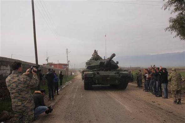 İşte sınırdan ve Afrin harekatından son fotoğraflar...