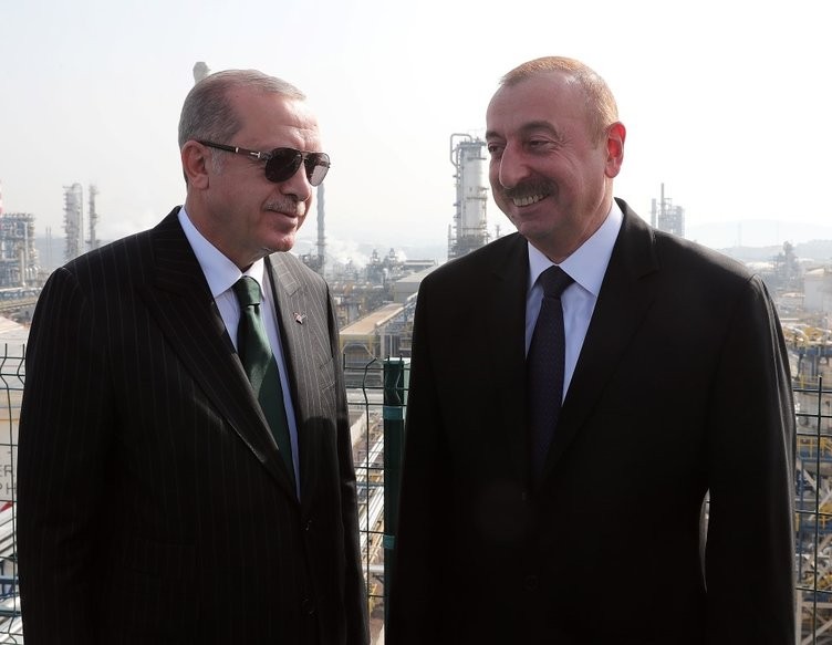 Erdoğan ile Aliyev Star Rafinerisi'ni inceledi!