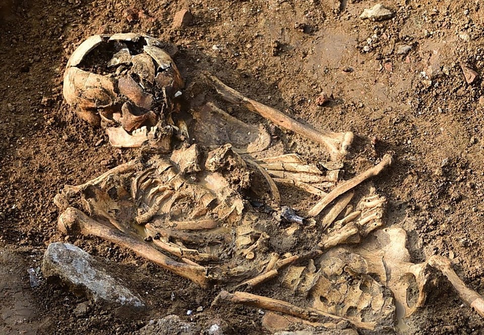 Haydarpaşa'da 1.000 yıllık iskelet bulundu