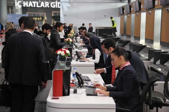 İstanbul Havalimanı'nda ilk uçuş heyecanı 