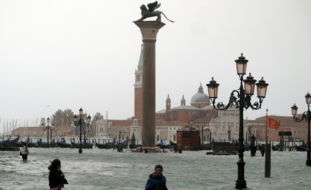 Venedik sular altında kaldı
