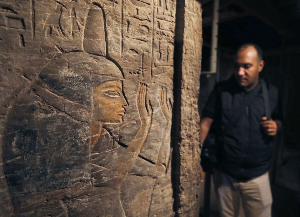 Mısır'da böcek mumyası bulundu
