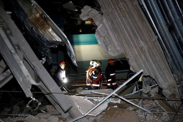 Ankara'daki YHT kazasından ilk fotoğraflar