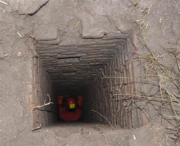 Kırklareli'de yer altında tarihi su tünelleri bulundu