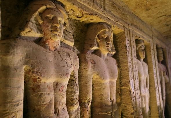 Lanet uyarısına rağmen Mısır lahiti açıldı