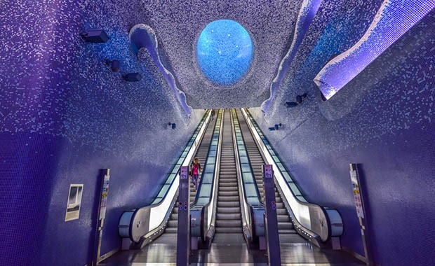 Dünyanın en etkileyici 15 metro istasyonu