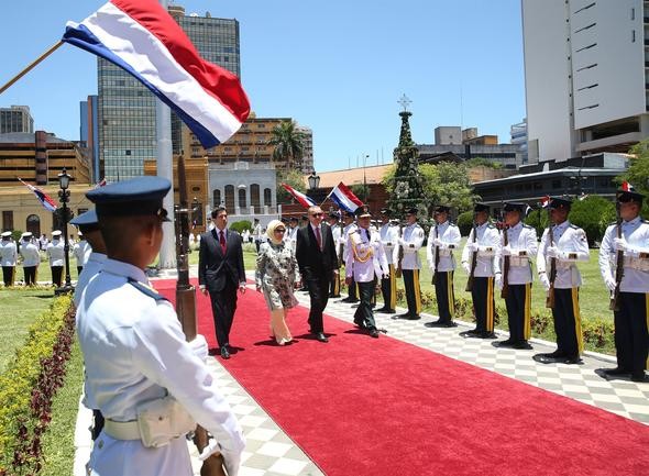 Cumhurbaşkanı Erdoğan’a Paraguay Devlet Nişanı