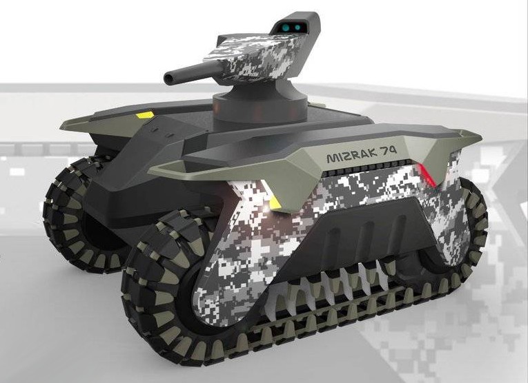 TSK'nın yeni silahı: İnsansız tank!