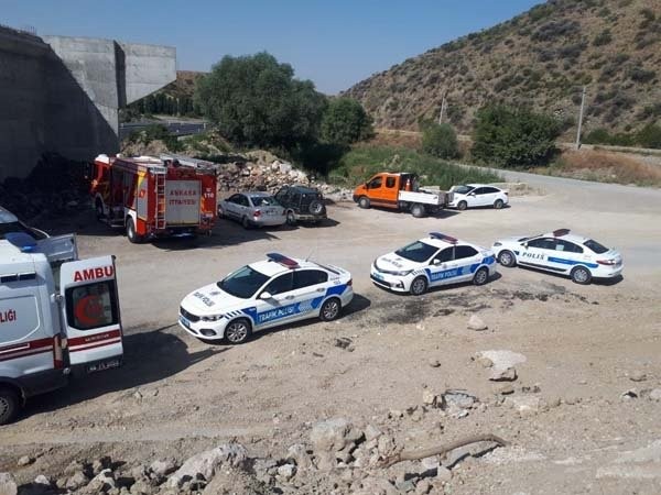 Kırıkkale-Ankara yolunda feci kaza! Ölüler var