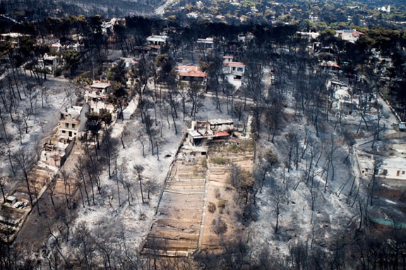 Yunanistan'daki yangınının nedeni belli oldu