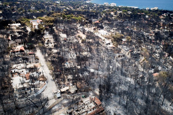 Yunanistan'daki yangınının nedeni belli oldu