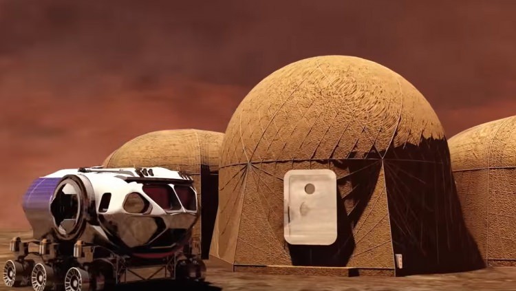 NASA tanıttı... İşte Mars'a yapılacak konutlar!