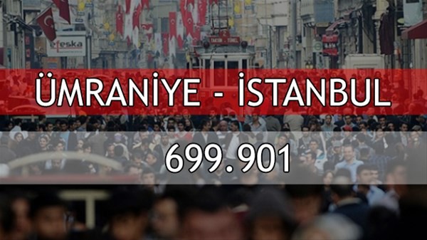İşte Türkiye'nin en kalabalık ilçeleri