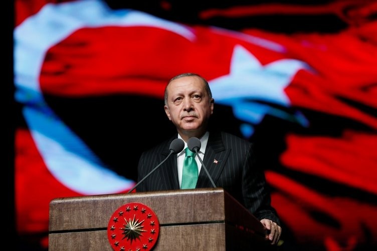 Recep Tayyip Erdoğan Gazileri ağırladı