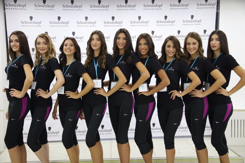 Miss Turkey 2018 güzellik yarışması finalistleri