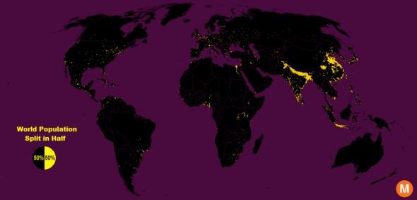 NASA yayınladı, haritadaki sarı noktalara dikkat!