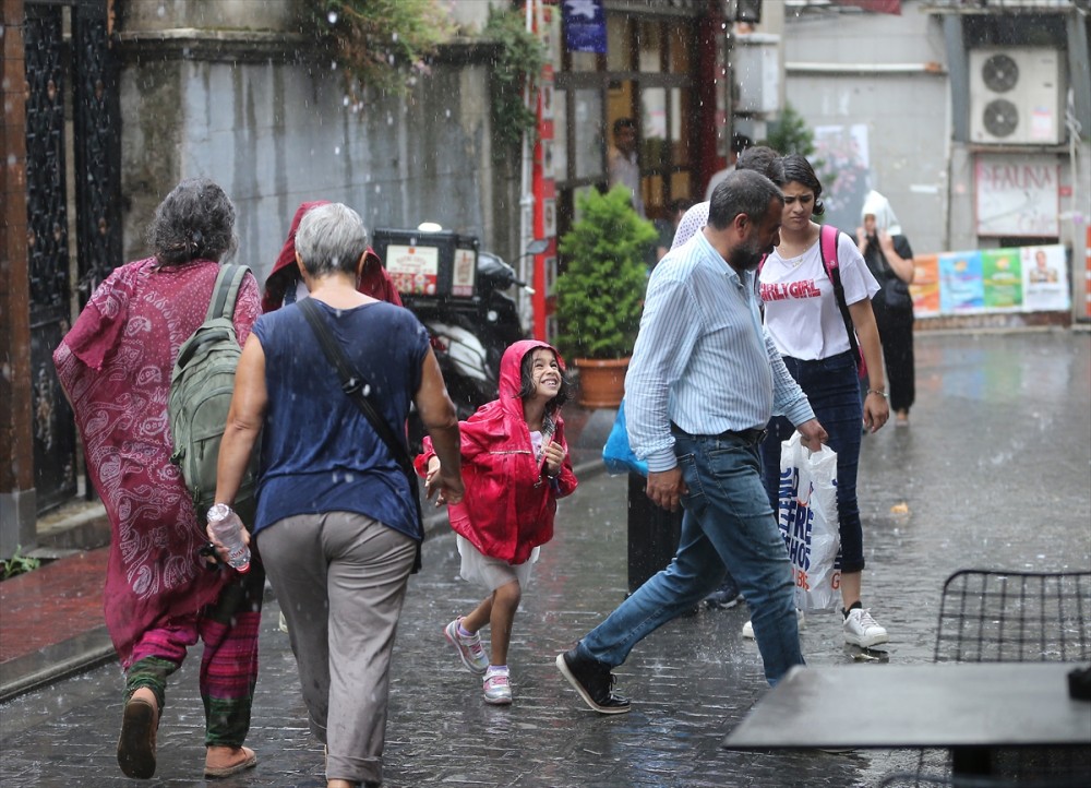 İstanbul'da kuvvetli yağış