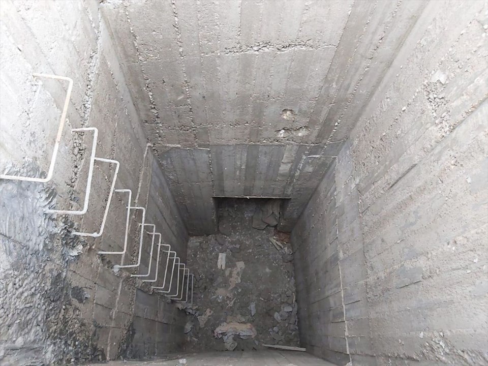 Fırat'ın doğusunda YPG/PKK'nın kazdığı tünel ortaya çıkarıldı