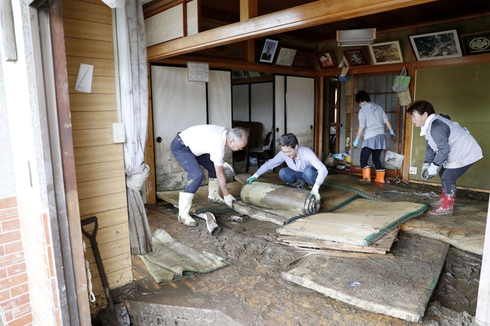 Japonya'da Hagibis Tayfunu'nda ölü sayısı 68'e yükseldi