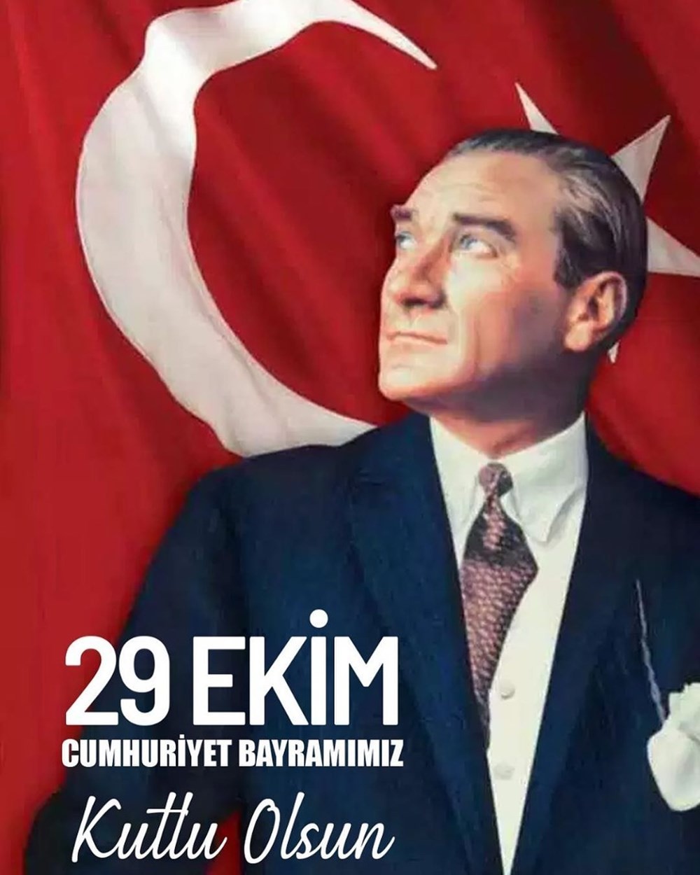 Ünlü isimlerden 29 Ekim Cumhuriyet Bayramı mesajları