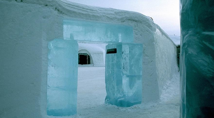 En sıradışı konsept: Buz Otel