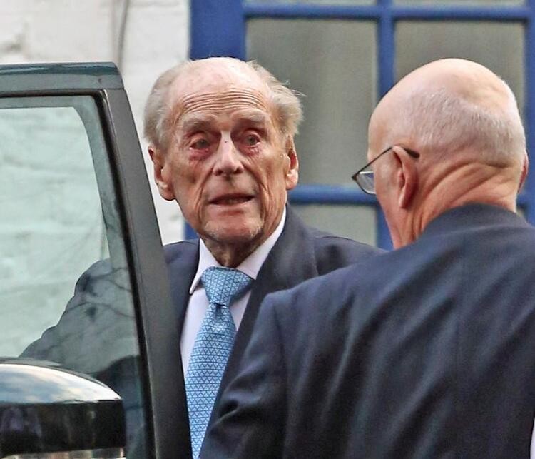 98 yaşındaki İngiltere Prensi Philip'in son görüntüsü şoke etti