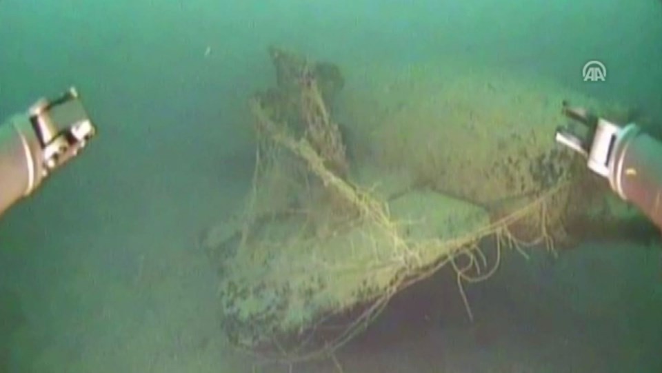 Şile-Ağva açıklarında 2. Dünya Savaşı'ndan kalma denizaltı bulundu