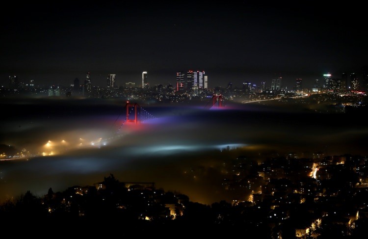 İstanbul'da muhteşem görsel şölen